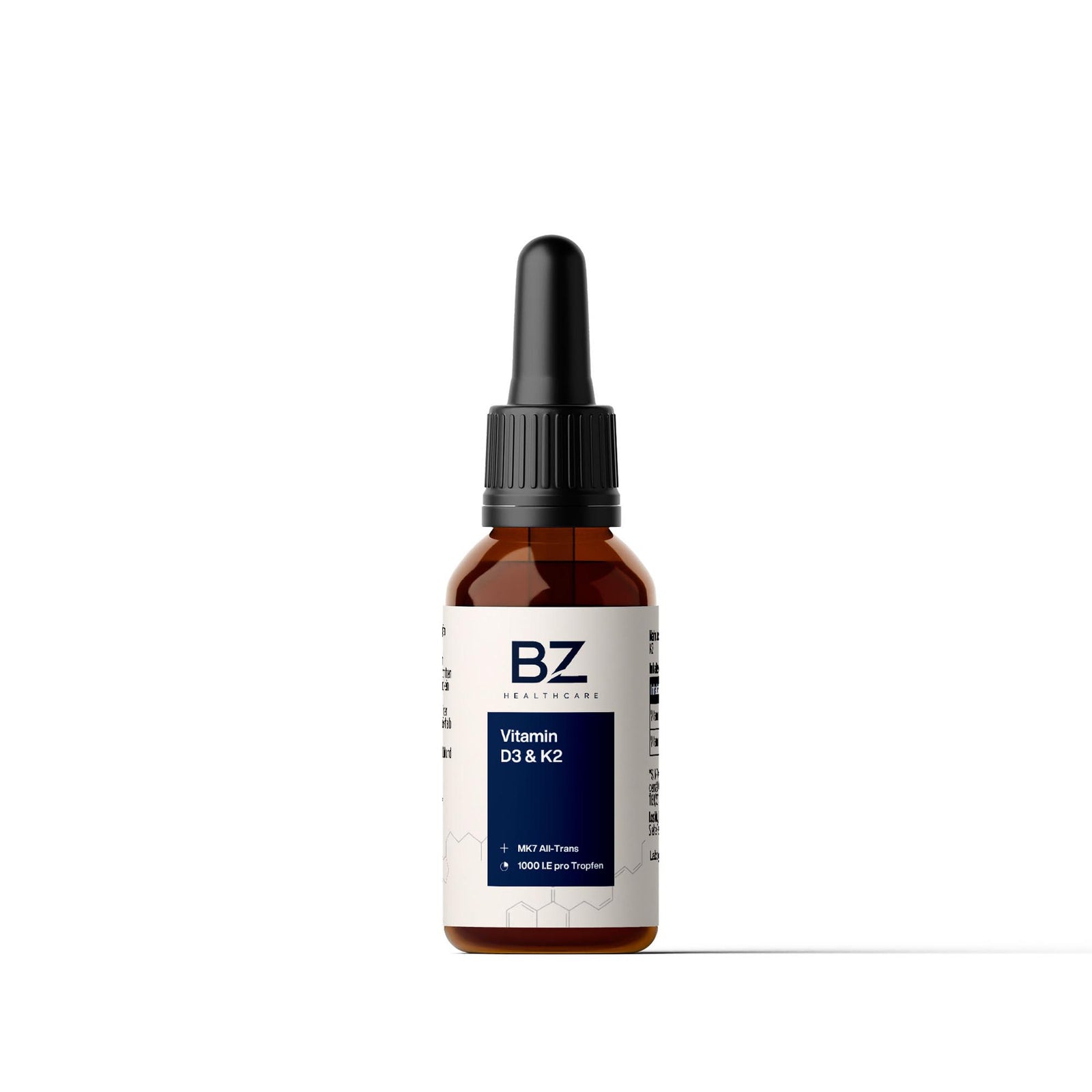 Vitamin D3 + K2 - 1.700 Tropfen (1.000 I.E.) - 50ml